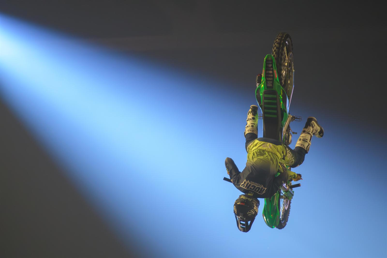 Freestyle motocross at Masters of Dirt